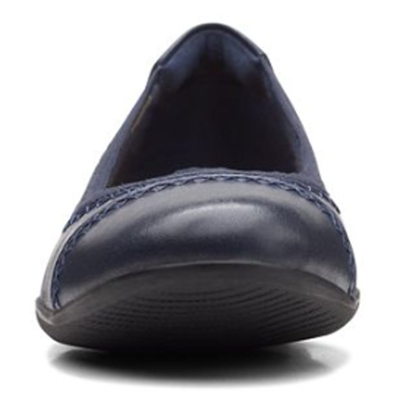 26165470 Womens Clarks Navy 2