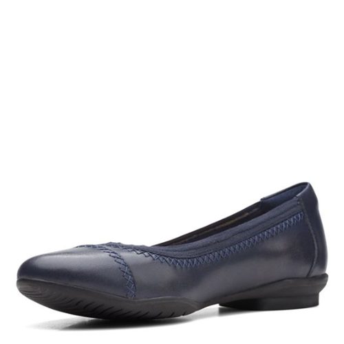 26165470 Womens Clarks Navy 3