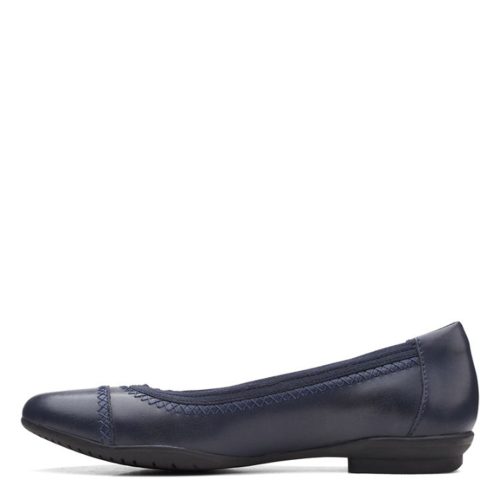 26165470 Womens Clarks Navy 4