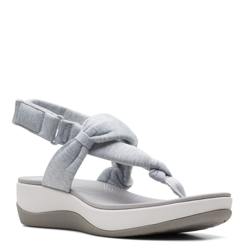 26165598 Womens Clarks Arla Nicole Sandal Grey Light