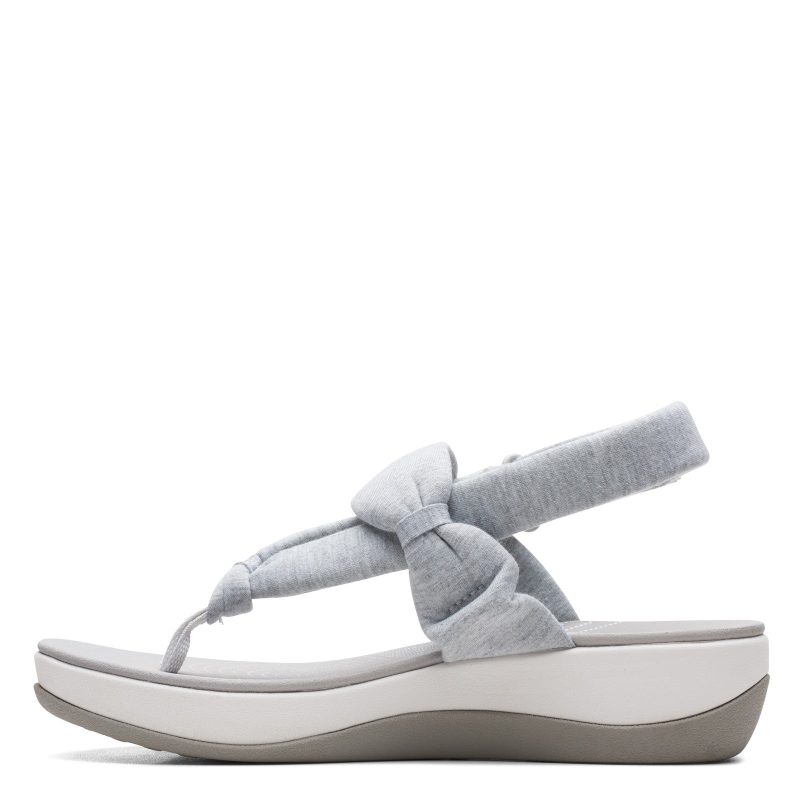 26165598 Womens Clarks Arla Nicole Sandal Grey Light 4