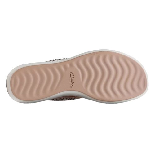 26166237 Womens Clarks Drift Jaunt Sandal Taupe 5