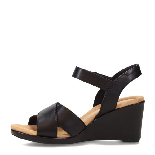 26167101 Womens Clarks Tulip Gem Sandal Black 3