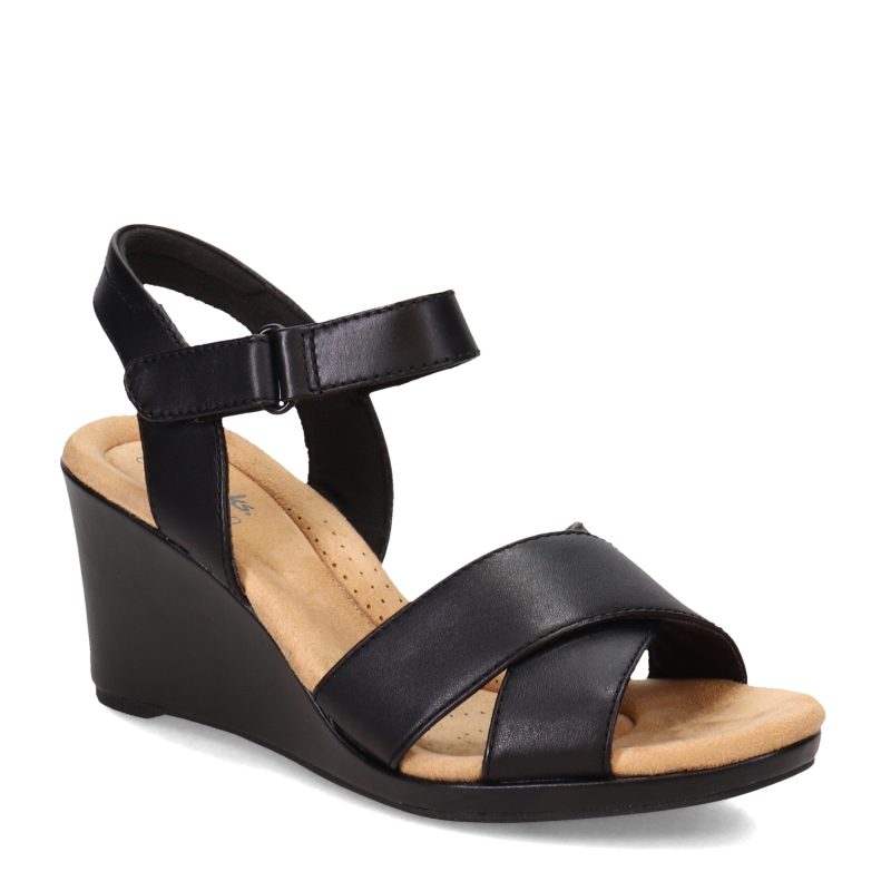 26167101 Womens Clarks Tulip Gem Sandal Black 818c0de3 fdfa 458d 9d06 0add47b02cb6