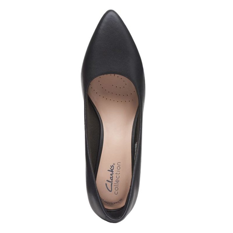 26167386 Womens Clarks Teresa Step Pump Black 6