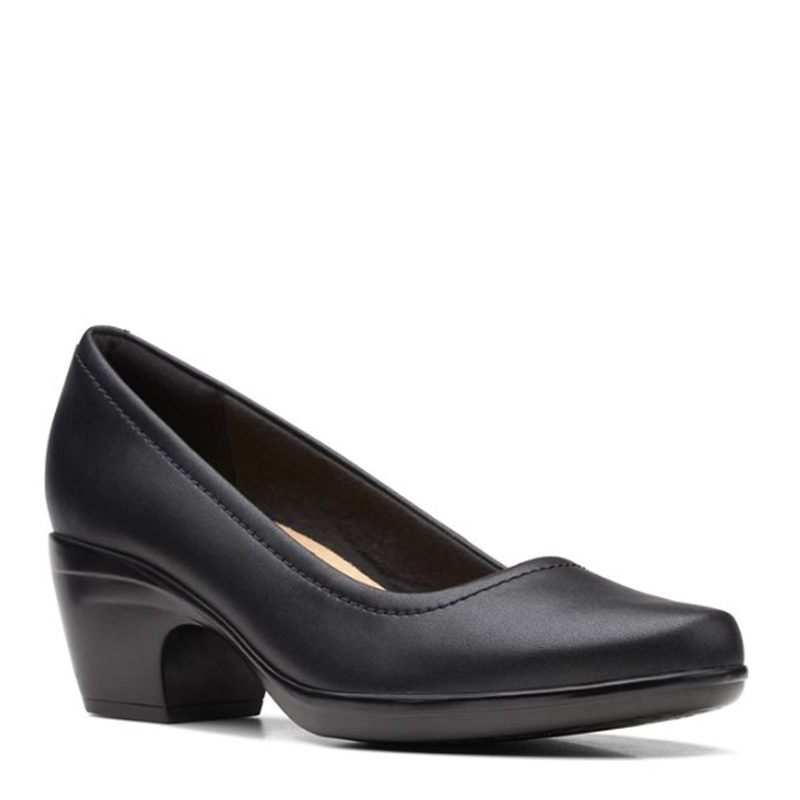 26167959 Womens Clarks Emily Belle Pump Black