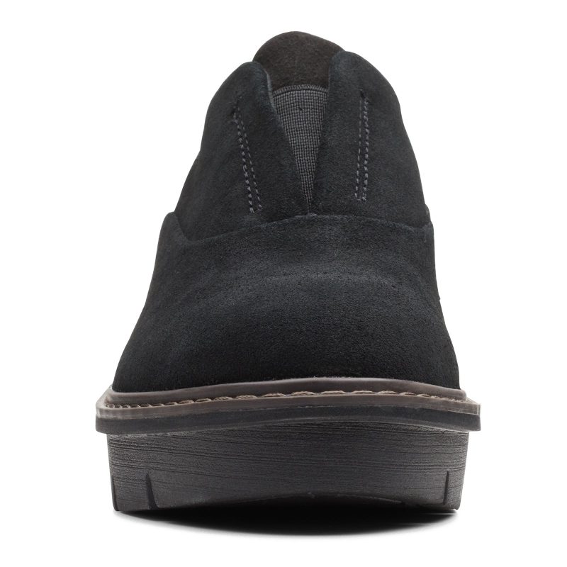 26168598 Womens Clarks Airabell Sky Slip On Black Suede 2