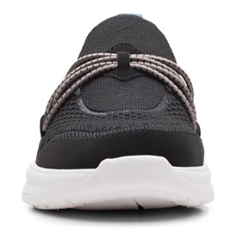 26168916 Womens Clarks Ezera Run Sneaker Black