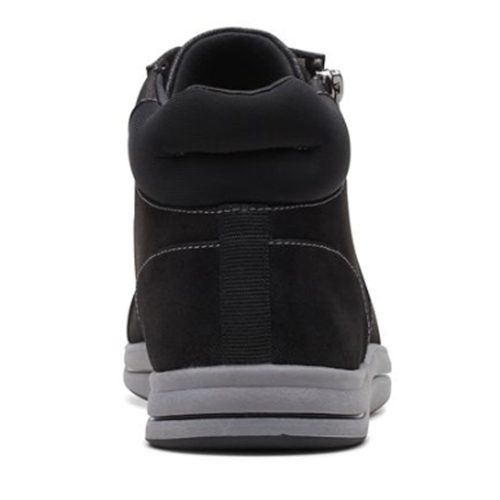 26168937 Womens Clarks Breeze Glide Sneaker Black 5