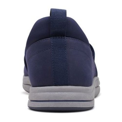 26168943 Womens Clarks Breeze Bali Slip On Navy 5