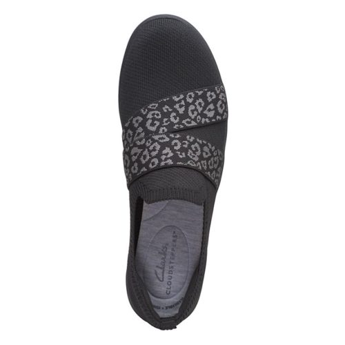 26168962 Womens Clarks Adella Stride Slip On Black 6