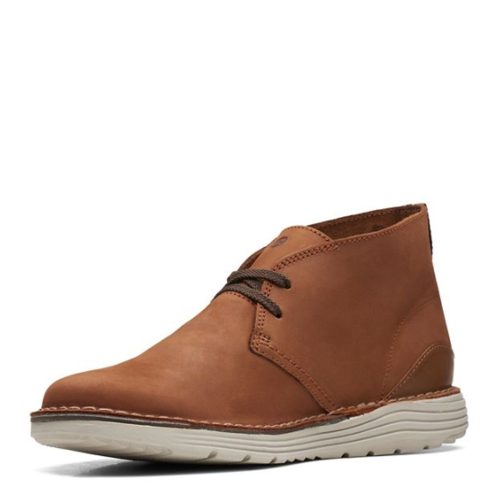 26169113 Mens Clarks Brahnz Mid Boot Tan 3