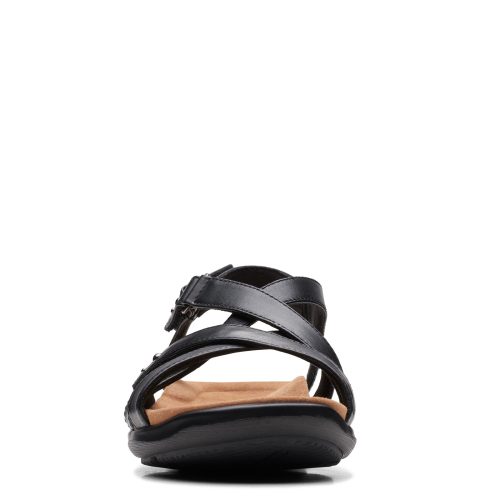 26170984 Womens Clarks Kitly Go Sandal Black 2