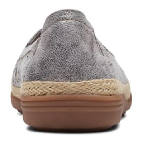 26171810 Womens Clarks Pewter 5