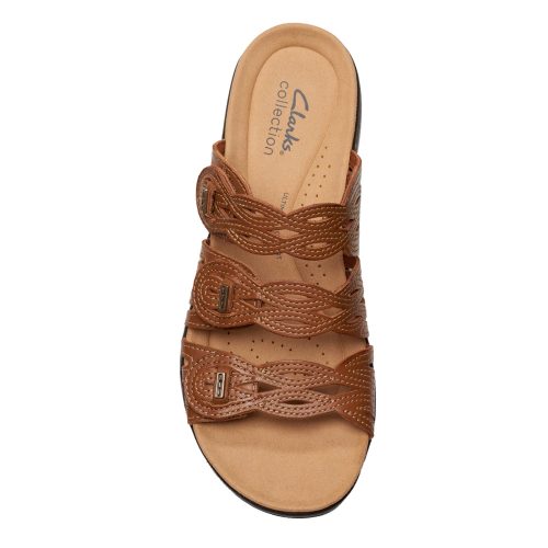 26177349 Womens Clarks Laurieann Ruby Sandal Tan 4