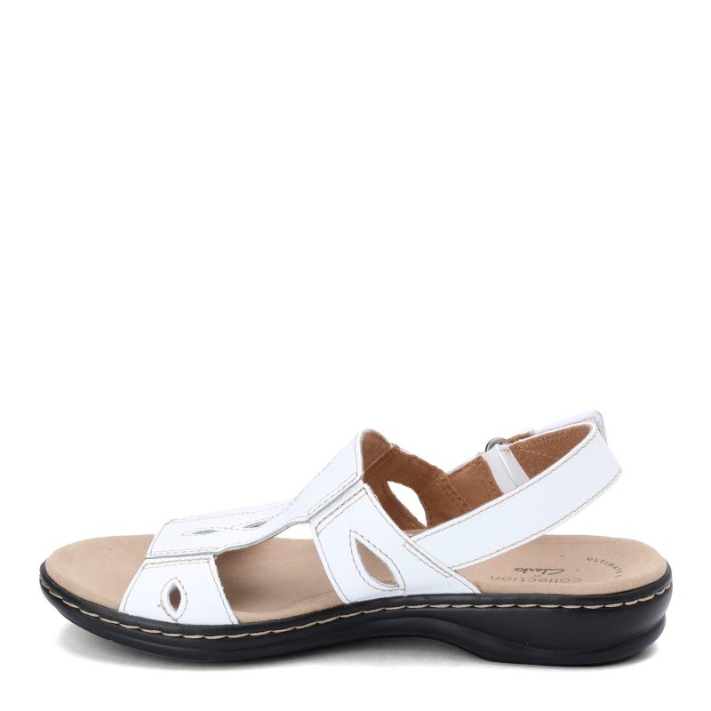 26214806 Womens Clarks Leisa Lakelyn Sandal White 3