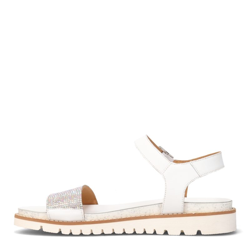 28126 05 Womens Ara Karine Sandal White 3