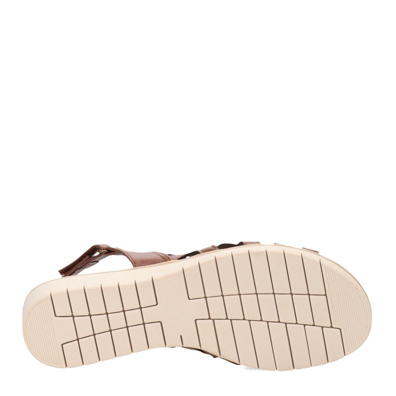 31 6554 Womens Easy Street Carly Sandal Tan 6 f93bb68e df12 4b00 b92b 19586150f5ae