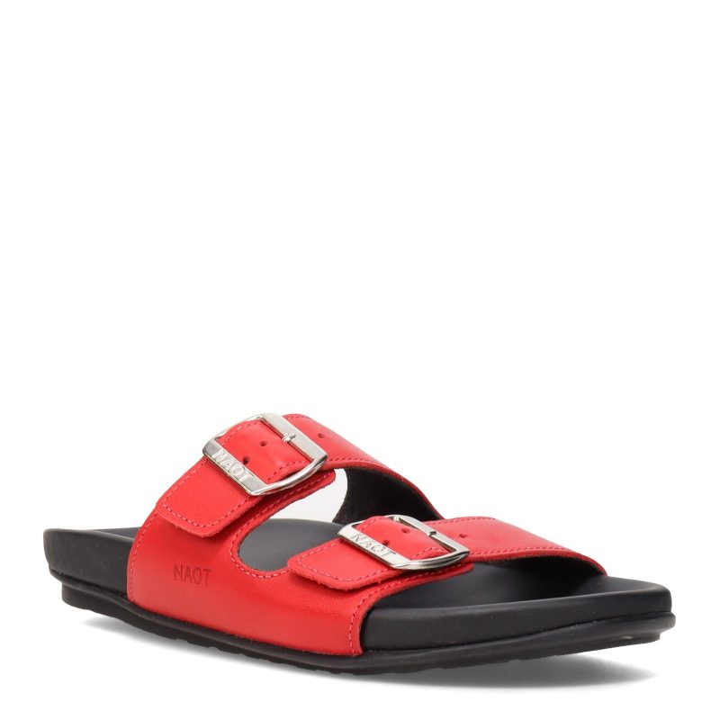 32017 C60 Womens Naot Santo Sandal Red