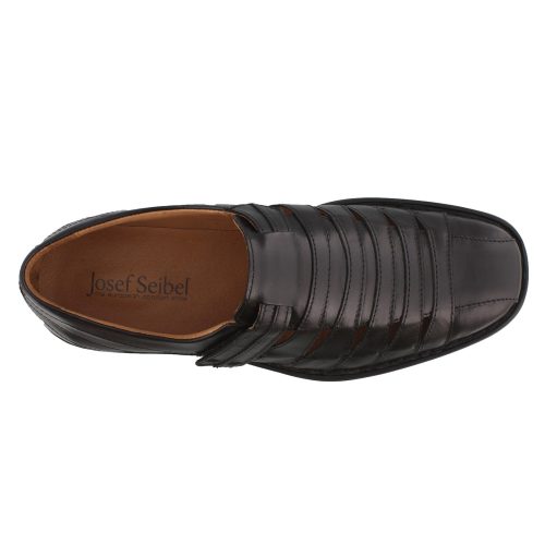 33200 43600 Mens Josef Seibel Steven Sandal Black 5