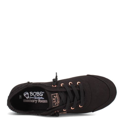 33492 Blk Womens Skechers Bobs B Cute Sneaker Black 5