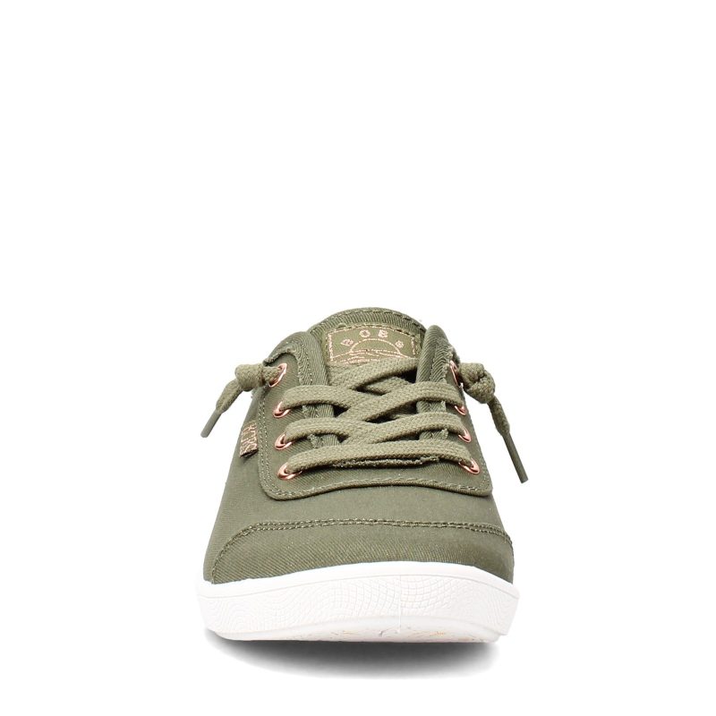 33492 Olv Womens Skechers Bobs B Cute Sneaker Olive 2