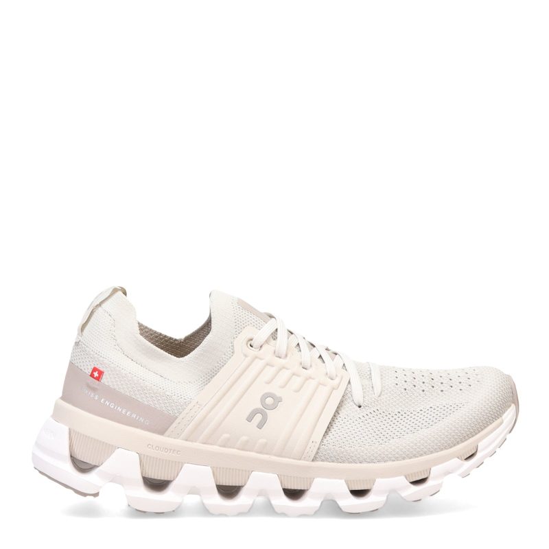 3WD10451020 Womens On Running Cloudswift 3 Running Shoe Pearl Fog 1