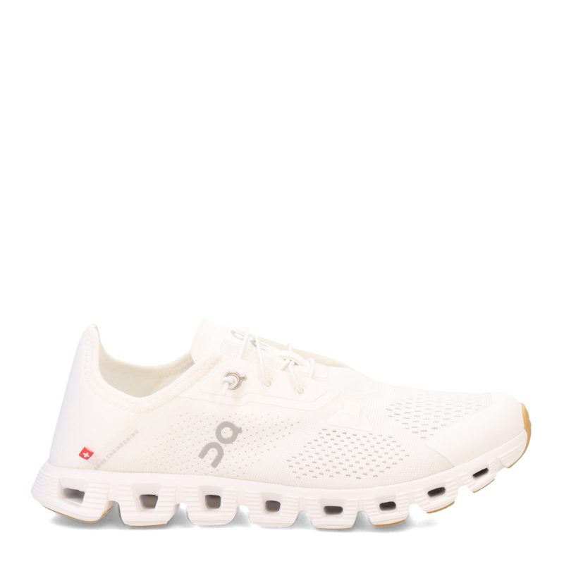 3WD10541743 Womens On Running Cloud 5 Coast Sneaker Undyed White 1 8ae7caae 30d4 4a23 b9bf 4d9622f94bc1