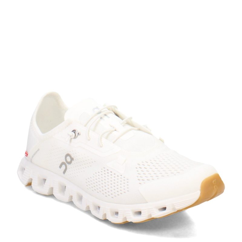 3WD10541743 Womens On Running Cloud 5 Coast Sneaker Undyed White 82e67fe8 5fde 4c5e 9099 a3d6933f9c83