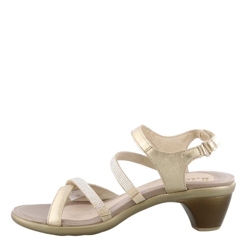 40033 Ye5 Womens Naot Innovate Sandal Gold 3