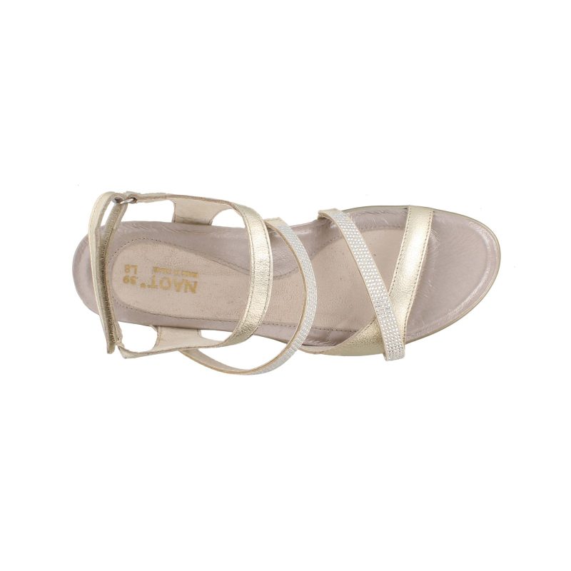 40033 Ye5 Womens Naot Innovate Sandal Gold 5