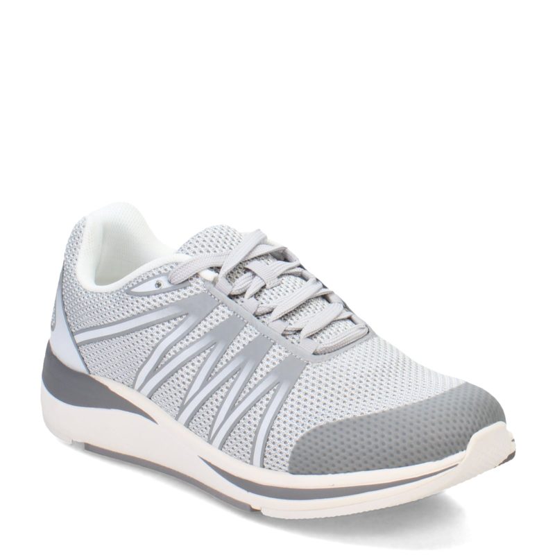 40105 43 Mens Drew Player Walking Shoe Grey Mesh Combo