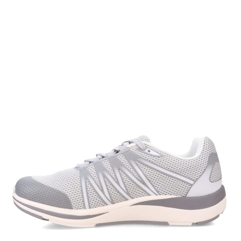 40105 43 Mens Drew Player Walking Shoe Grey Mesh Combo 3