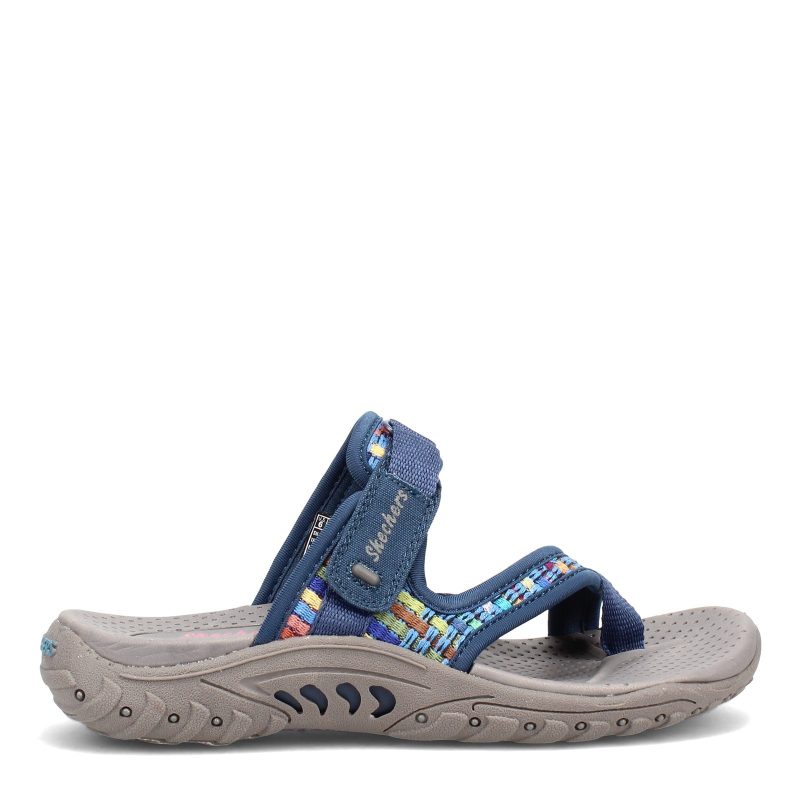 41124 Nvy Womens Skechers Reggae Mad Swag Navy 1