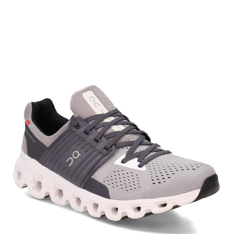 4198925 Mens On Running Cloudswift Running Shoe Alloy