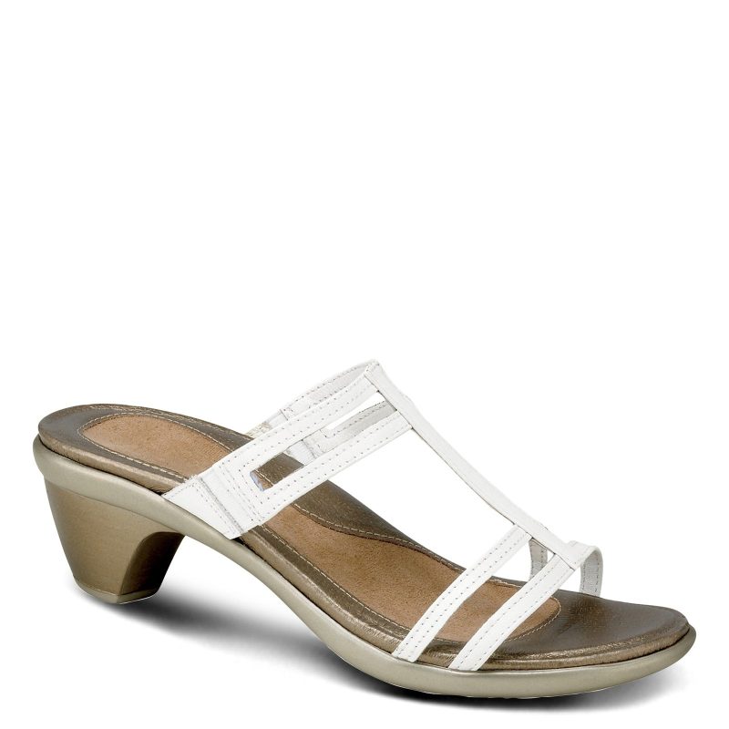 44031 024 Womens Naot Loop Sandal White