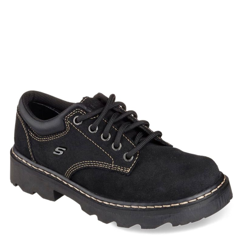 45120 BKS Womens Skechers Parties Mate Oxford Black