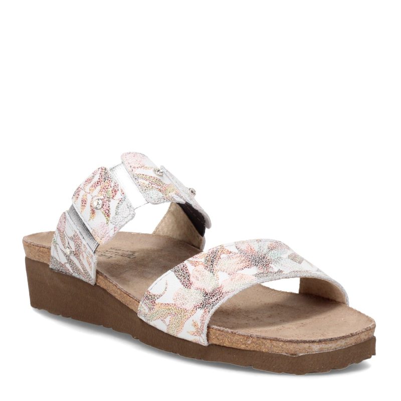 4906 HAJ Womens Naot Ashley Sandal White Floral 426681ce fbfa 4864 a76c 2b00158f3bfe