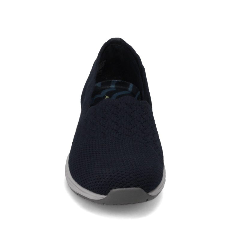 49481 Nvy Womens Skechers Seager Stat Slip On Navy 2