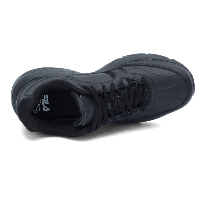 5 Sgw0002 001 Womens Fila Workshift Sr Work Shoe Wide Width Black 5