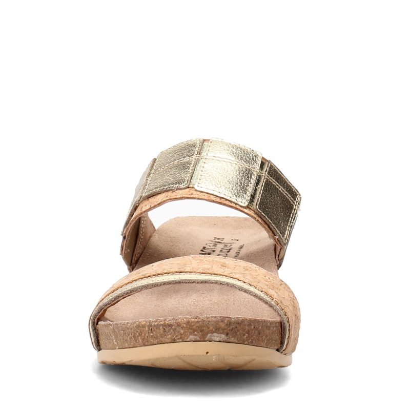 5051 Ye1 Womens Naot Royalty Sandal Cork Gold 2