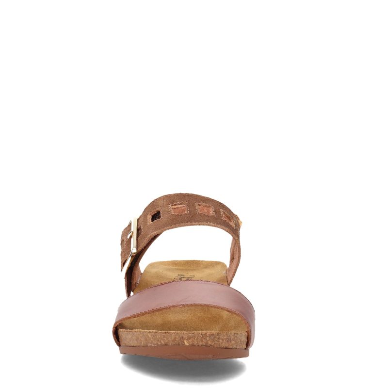 5052 SLW Womens Naot Dynasty Sandal Brown Marigold 2