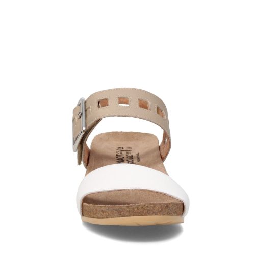 5052 WEL Womens Naot Dynasty Sandal White Beige 2