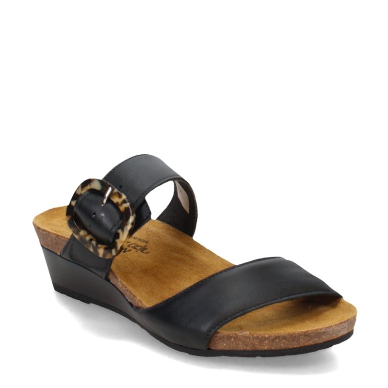 5054 277 Womens Naot Kingdom Sandal Jet Black