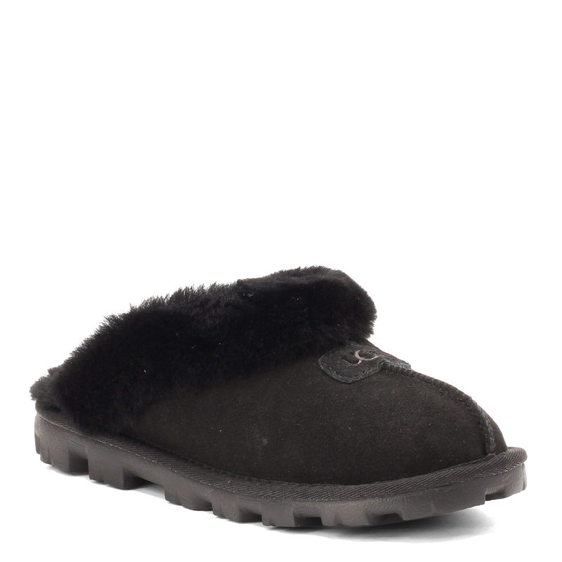 5125 Blk Womens Ugg Coquette Slipper Black