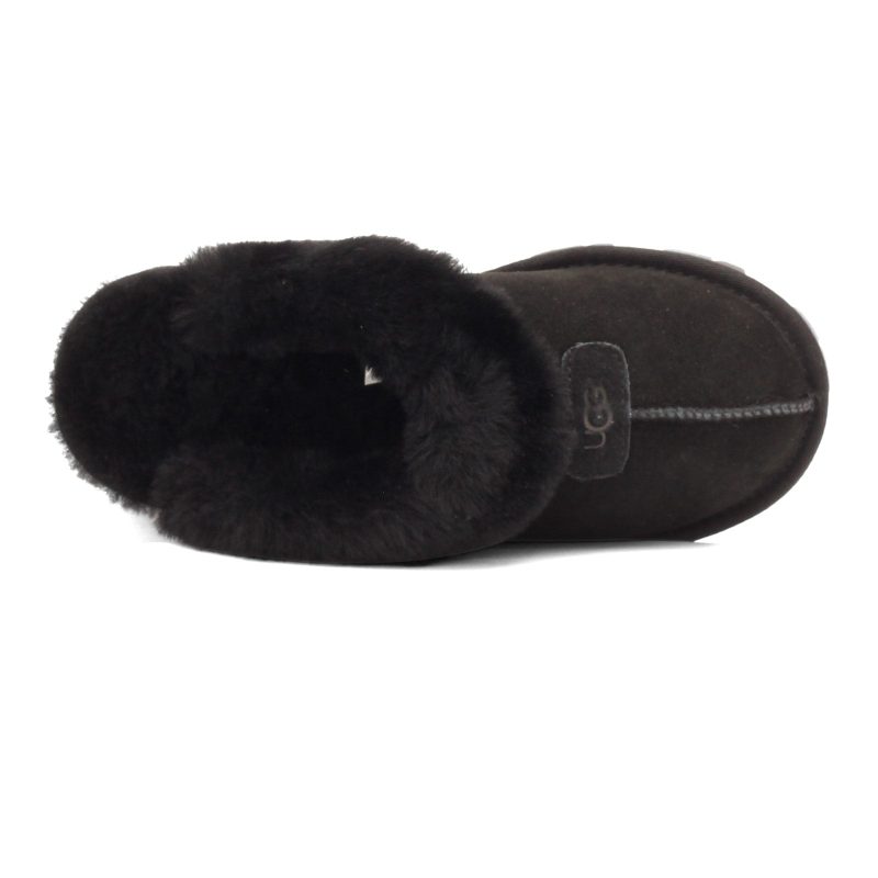 5125 Blk Womens Ugg Coquette Slipper Black 5