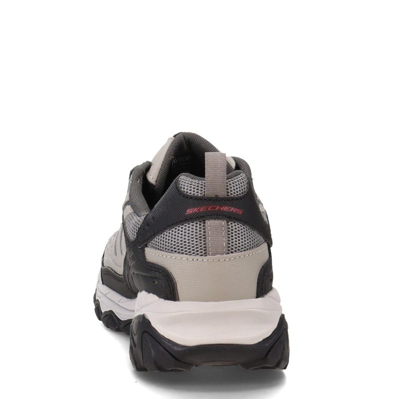 51866EWW GYBK Mens Skechers Sport Mens Grey Black 4