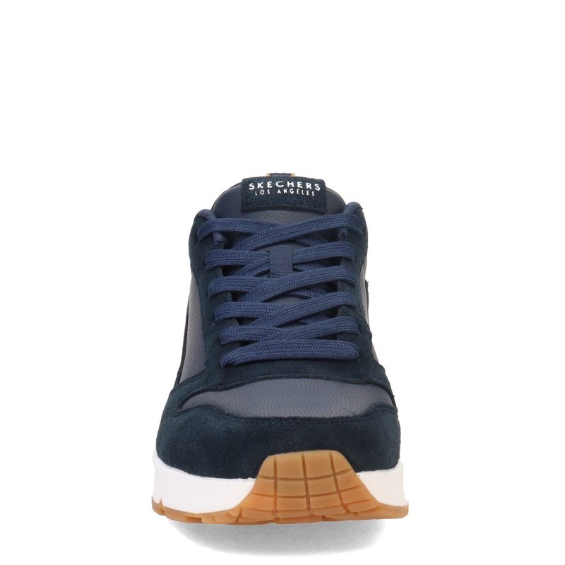 52468 NVY Mens Skechers Street Uno Stacre Sneaker Navy 2