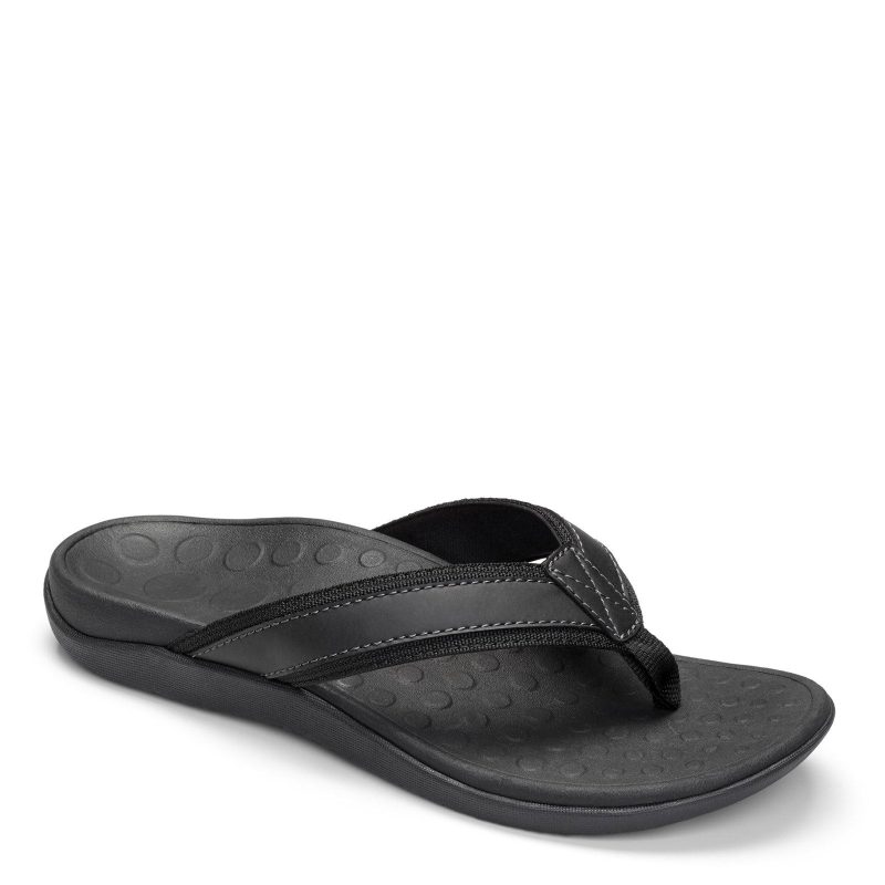 544TIDE BLK Mens Vionic Tide Sandal Black