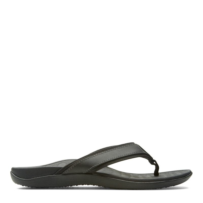 544TIDE BLK Mens Vionic Tide Sandal Black 1